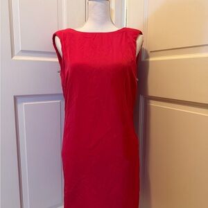 Zara Sleeveless Fuchsia Midi Dress